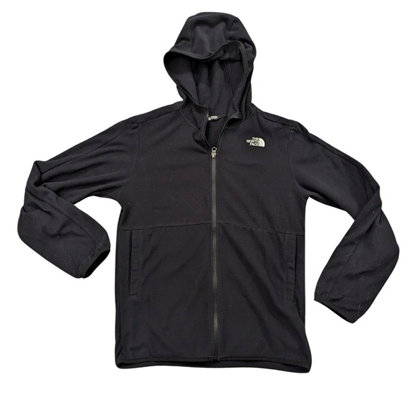 The North Face Other - The North Face Fleece Hoodie Youth XL 18/20 Black Full Zip Gorpcore Jacket